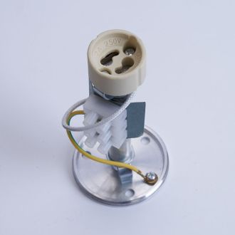 Светильник потолочный Feron ML181 MR16 35W 230V, белый, золото, 48036