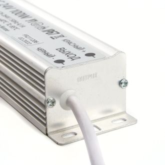 Трансформатор электронный для светодиодной ленты 100W 24V IP67 (драйвер), LB007, Feron, 48059
