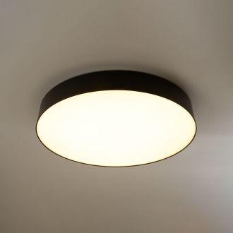 Светодиодный управляемый светильник Feron AL6200 “Simple matte” тарелка 60W 3000К-6500K черный, 48066