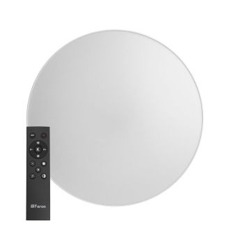 Светодиодный управляемый светильник Feron AL6200 “Simple matte” тарелка 60W 3000К-6500K белый, 48069