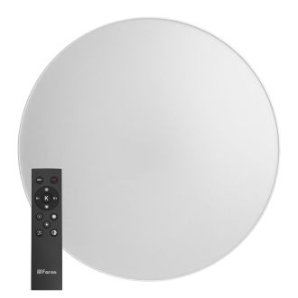 Светодиодный управляемый светильник Feron AL6200 “Simple matte” тарелка 80W 3000К-6500K белый, 48070