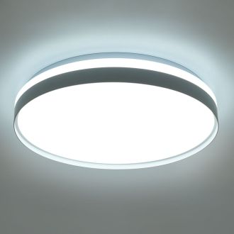 Светодиодный управляемый светильник Feron AL6230 “Simple matte” тарелка 80W 3000К-6500K белый, 48072