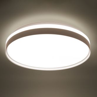 Светодиодный управляемый светильник Feron AL6230 “Simple matte” тарелка 80W 3000К-6500K белый, 48072