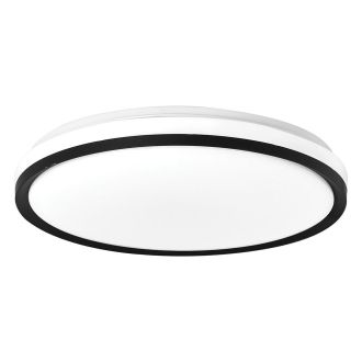 Светодиодный управляемый светильник Feron AL6240 “Simple matte” тарелка 80W 3000К-6500K черный, 48073