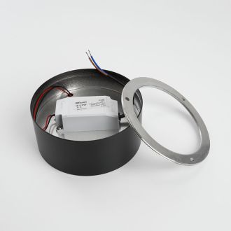 Светильник накладной со светодиодами 10W, 700Lm, черный (4000К), AL200 “Simple matte”, Feron, 48075