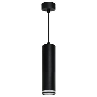 Светильник потолочный Feron ML1708 Barrel LUNA на подвесе MR16 35W 230V, черный 55*200, 48082