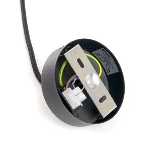 Светильник потолочный Feron ML1708 Barrel LUNA на подвесе MR16 35W 230V, черный 55*200, 48082