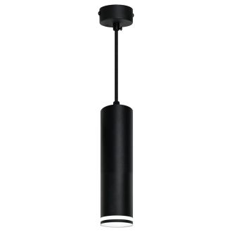 Светильник потолочный Feron ML1708 Barrel LUNA на подвесе MR16 35W 230V, черный 55*200, 48082
