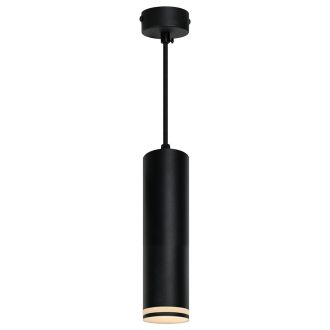 Светильник потолочный Feron ML1708 Barrel LUNA на подвесе MR16 35W 230V, черный 55*200, 48082