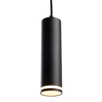 Светильник потолочный Feron ML1708 Barrel LUNA на подвесе MR16 35W 230V, черный 55*200, 48082