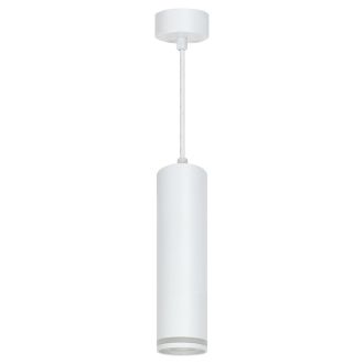 Светильник потолочный Feron ML1708 Barrel LUNA на подвесе MR16 35W 230V, белый 55*280, 48083