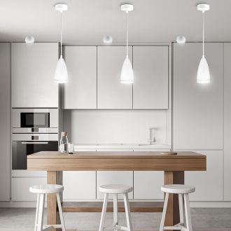 Светильник потолочный Feron HL3648 на подвесе GX53 15W 230V, белый 85*160, 48091