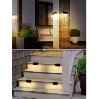MP102, светильник для подсветки ступеней на солнечной батарее, Solar LED, 48102 (комплект 6 шт.)