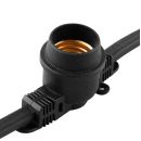 Гирлянда Feron CL25-100 Белт-лайт 230V черный IP65 100м, 48167 (комплект 100 шт.)