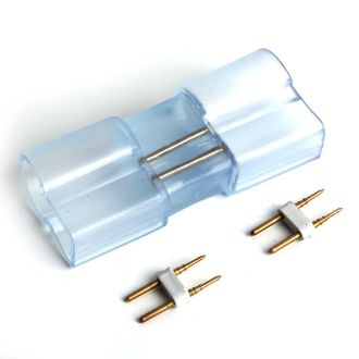 Соединитель прямой для светодиодной ленты 220V LS721, LD513, Feron, 48209 (комплект 5 шт.)
