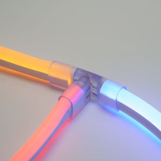 Соединитель Т-образный для светодиодной ленты 220V LS721, LD516, Feron, 48211 (комплект 5 шт.)