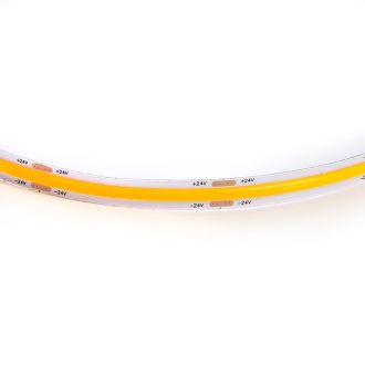 Светодиодная COB лента Feron LS530, 320SMD(2110) 10Вт/м 24V 5000*8*1.8мм 3000К IP20, 48263