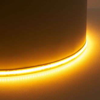 Светодиодная COB лента Feron LS530 320SMD(2110) 10Вт/м 24V 5000*8*1.8мм IP20, желтый, 48269