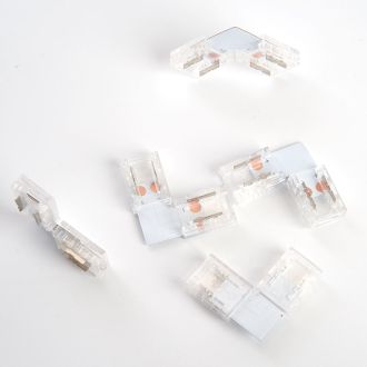 Соединитель угловой 12мм для ленты COB LS530, LD179, Feron, 48276 (комплект 5 шт.)