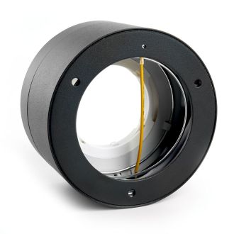 Светильник потолочный Feron HL370 25W, 230V, GX70, черный, 48298
