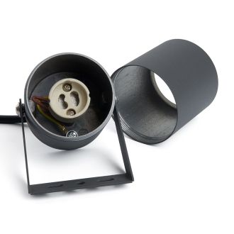 Светильник садово-парковый Feron DH1703, GU10, 230V, серый, 48320