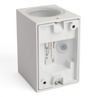 Светильник садово-парковый Feron DH050, на стену, GU10 230V, белый, 48326