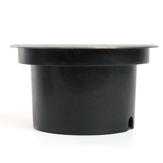 Светодиодный светильник тротуарный (грунтовый) Feron SP2803,10W, AC/DC12V, низковольтный, 4000К, металлик, D160*H90mm, вн.диаметр: 110mm, IP67, 48347
