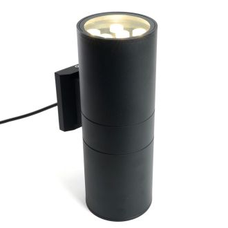 Светильник уличный светодиодный Feron DH0710, 2*9W, 1500Lm, 2700K, черный, 48354