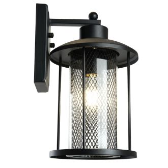 Светильник садово-парковый Feron PL721 на стену вниз 60W E27 230V, черный, 48388
