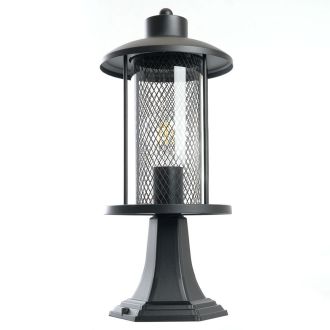 Светильник садово-парковый Feron PL724 на постамент 60W 230V E27, черный, 48390