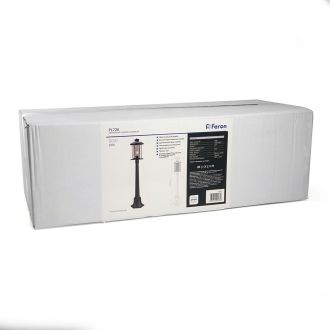 Светильник садово-парковый Feron PL726 столб 60W E27 230V, черный, 48391