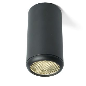 Светильник потолочный Feron ML184 Barrel ECHO MR16 GU10 35W 230V, черный, с антибликовой сеточкой, 48392