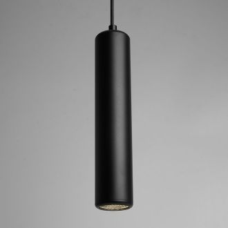 Светильник потолочный Feron ML1842 Barrel ECHO levitation MR16 35W, 230V, GU10, чёрный, с антибликовой сеточкой, на подвесе 0.9м, 48396