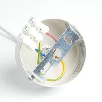 Светильник потолочный Feron ML1842 Barrel ECHO levitation MR16 35W, 230V, GU10, белый, с антибликовой сеточкой, на подвесе 0.9м, 48397