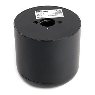 Светильник потолочный Feron HL365 Barrel ECHO 12W, 230V, GX53, чёрный, с антибликовой сеточкой, 48400