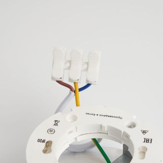 Светильник потолочный Feron HL365 Barrel ECHO 12W, 230V, GX53, белый, с антибликовой сеточкой, 48401