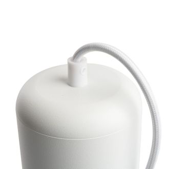 Светильник потолочный Feron HL3658 Barrel ECHO levitation 12W, 230V, GX53, белый, с антибликовой сеточкой, на подвесе 1,7 м, 48402