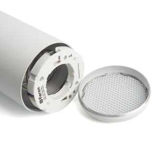 Светильник потолочный Feron HL3658 Barrel ECHO levitation 12W, 230V, GX53, белый, с антибликовой сеточкой, на подвесе 1,7 м, 48402
