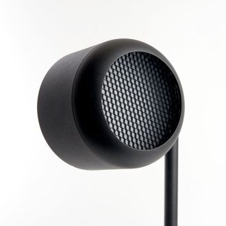 Светильник под лампу настольный Feron DE365 ECHO 12W, 230V, GX53, черный, с антибликовой сеточкой, 48404