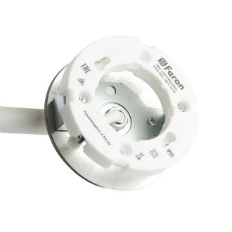 Светильник под лампу настольный Feron DE365 ECHO 12W, 230V, GX53, белый, с антибликовой сеточкой, 48405