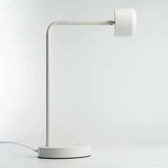 Светильник под лампу настольный Feron DE365 ECHO 12W, 230V, GX53, белый, с антибликовой сеточкой, 48405
