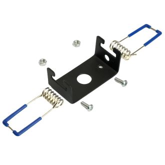 Светильник потолочный Feron HL367 Barrel AURA 12W, 230V, GX53, чёрный IP44, 48406