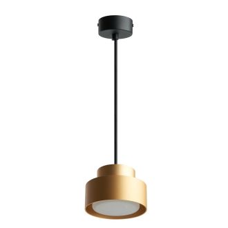 Светильник потолочный Feron HL3678 Barrel AURA levitation 12W, 230V, GX53, золото, на подвесе 1,7 м, 48411
