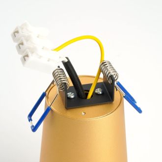 Светильник потолочный Feron ML185 Barrel BELL MR16 35W, 230V, GU10, золото, 48417
