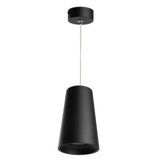 Светильник потолочный Feron ML1858 Barrel BELL levitation на подвесе1,7 м, MR16 35W 230V, черный, 48421