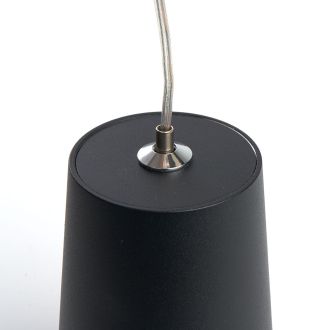 Светильник потолочный Feron ML1858 Barrel BELL levitation на подвесе1,7 м, MR16 35W 230V, черный, 48421