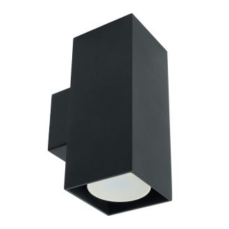 Светильник настенный Feron ML1740 QUAD MR16 35W, 230V, 2*GU10, чёрный IP20, 48427