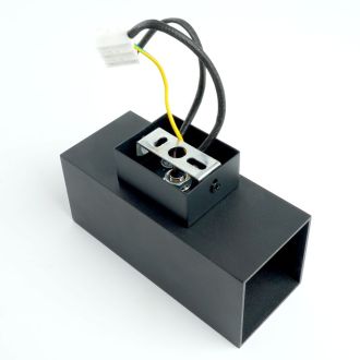 Светильник настенный Feron ML1740 QUAD MR16 35W, 230V, 2*GU10, чёрный IP20, 48427