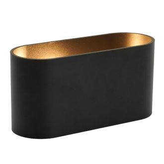 Светильник настенный Feron ML1780 Oval MR16 35W, 230V, G9,15W, чёрный IP20, 48435