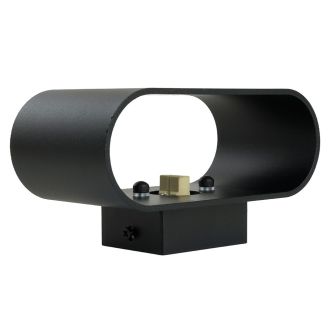 Светильник настенный Feron ML1780 Oval MR16 35W, 230V, G9,15W, чёрный IP20, 48435